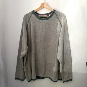 32 Bar Blues Knit Crewneck Sweater Sz XXL